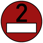 Auspuffservice - Feinstaubplakette Nr.2, rot