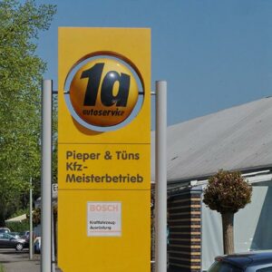 Pieper und Tüns - Außenwerbung 1a Autoservice